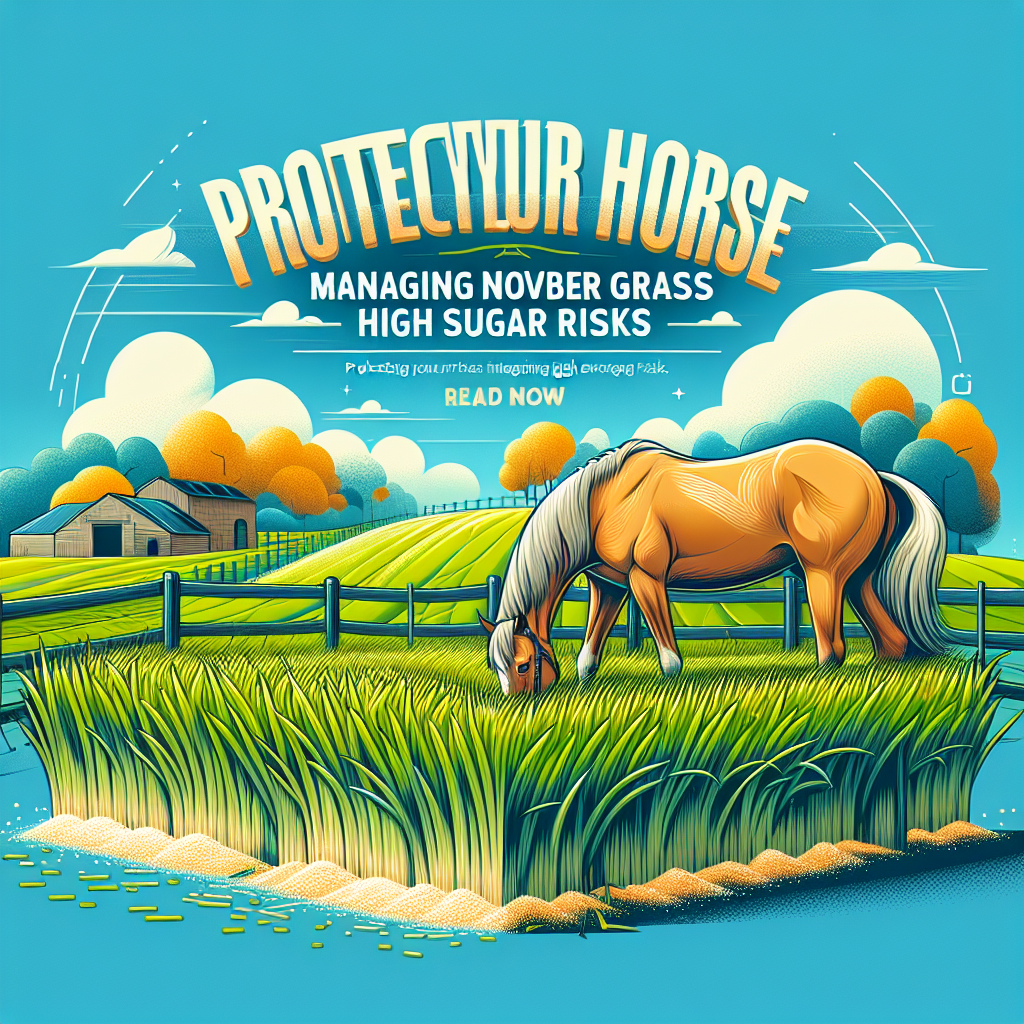 Protecting Your Horse: Managing November Grass High Sugar Risks- just horse riders