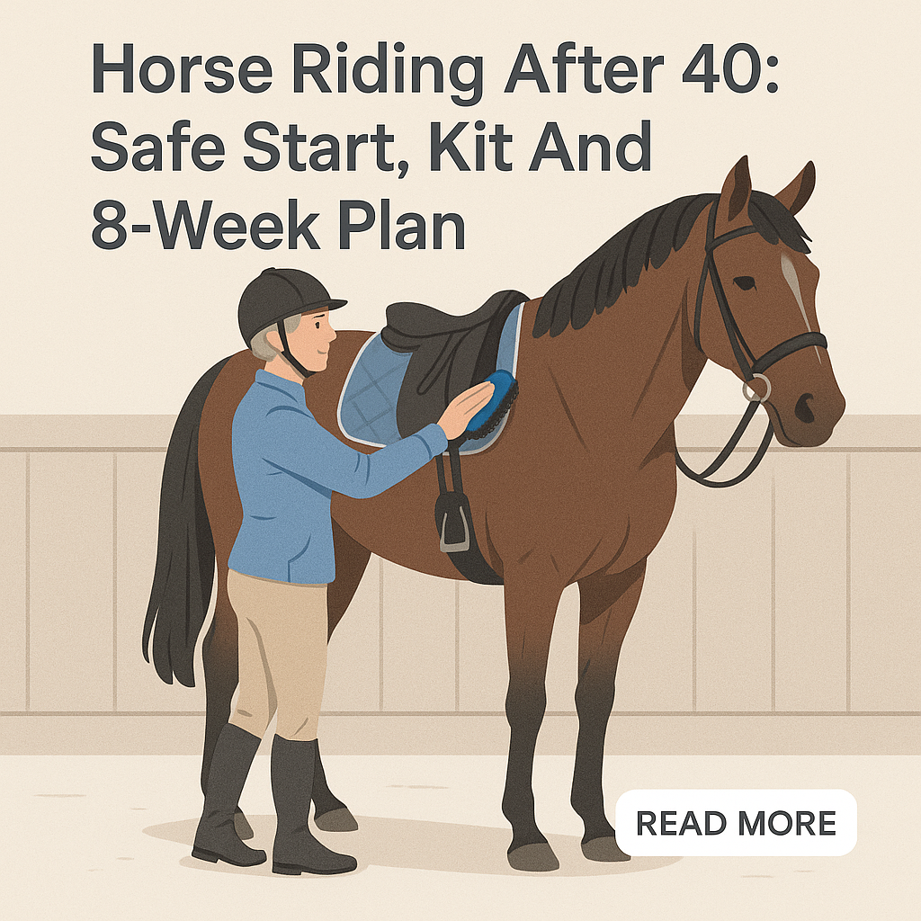 Horse Riding After 40: Safe Start, Kit And 8-Week Plan- just horse riders