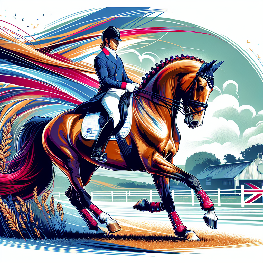 A Heartfelt Tribute To Rascher Hopes The Legendary British Dressage Horse- just horse riders