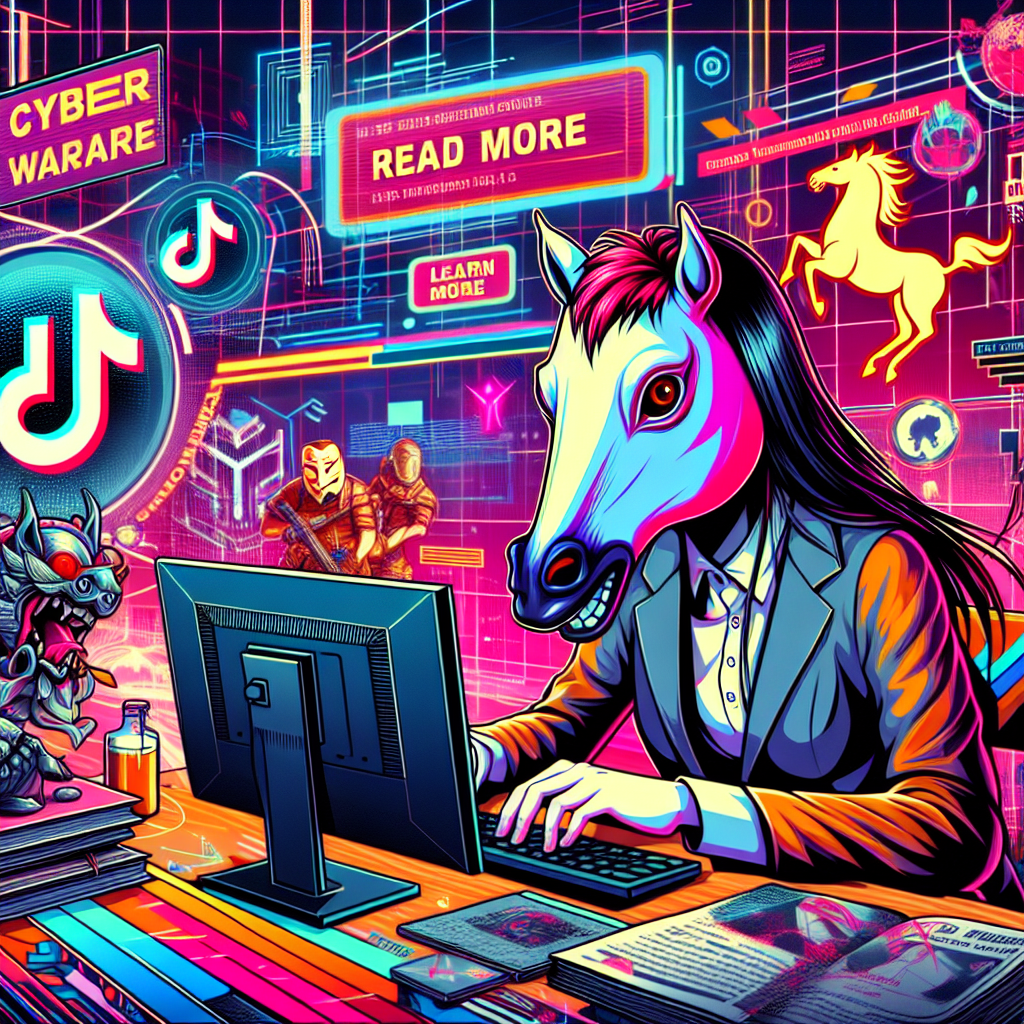 Satirical Cyber Warfare Unleashed: Horse Girl TikToks Against Chinese Intelligence- just horse riders