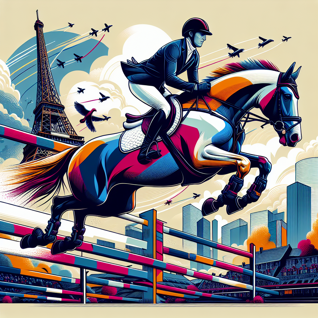 British Riders Face Unexpected Setbacks in Thrilling Paris 2024 Showjumping Finals- just horse riders