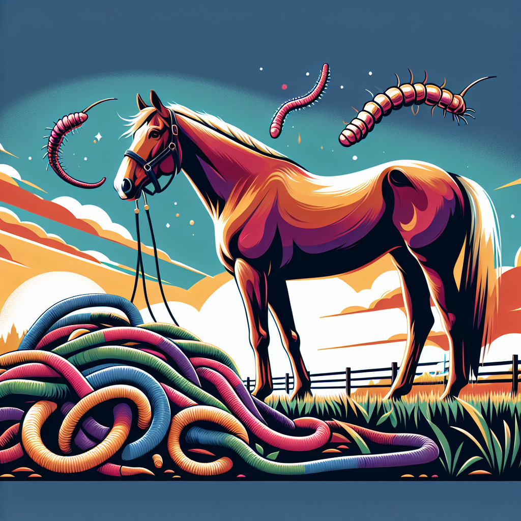 Effective Equine Worm Management: Strategies to Combat Roundworms and Tapeworms in Horses- just horse riders