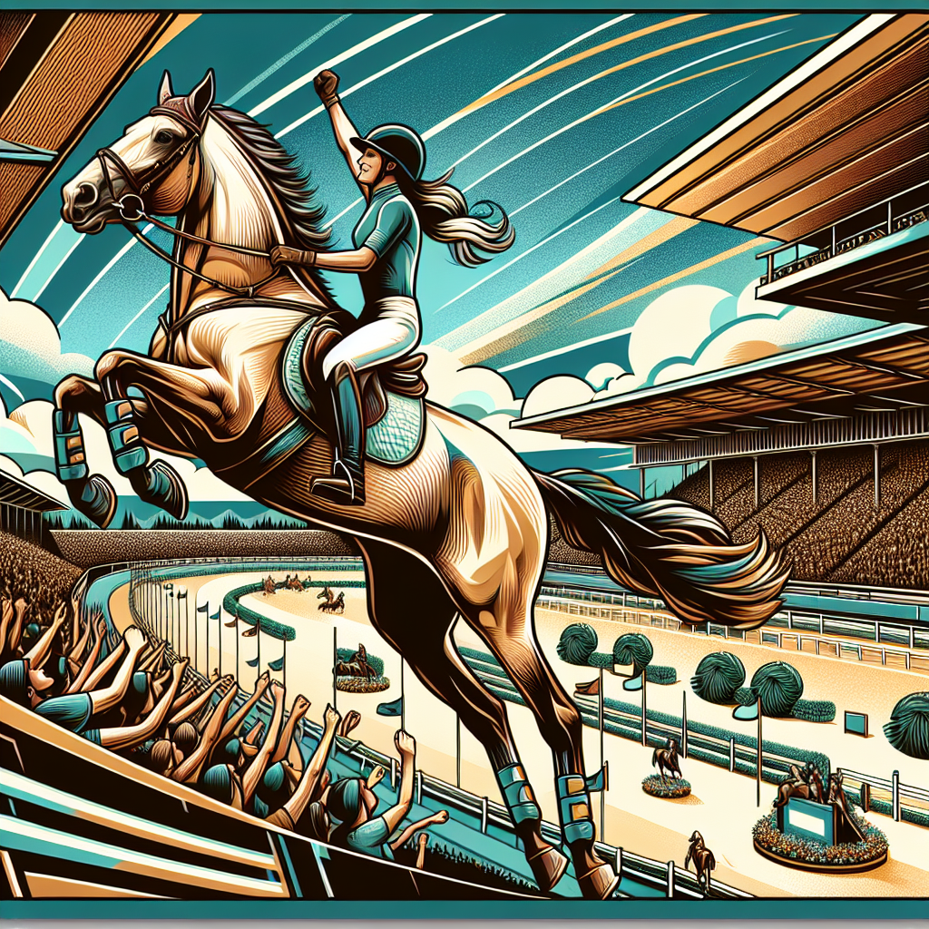 Anastasia Nielsen's Historic Win Signals New Era In Equestrian Sports- just horse riders