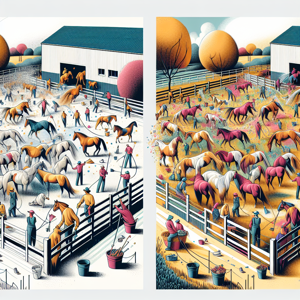 Spring Cleaning Made Fun: Transform Your Equine Yard Into A Sanctuary- just horse riders