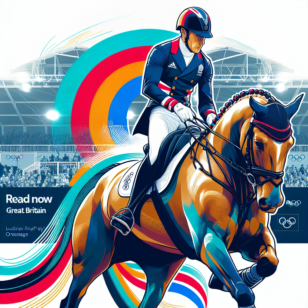 Great Britain's Equestrian Triumph: A Breakdown of Day One's Olympic Dressage Brilliance- just horse riders