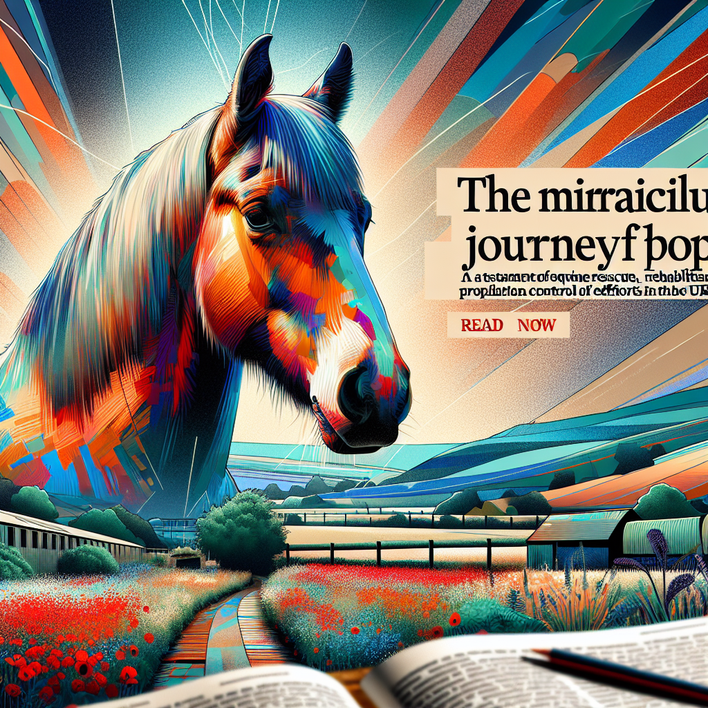 The Miraculous Journey of Poppy: A Testament to Equine Rescue, Rehabilitation and Population Control Efforts in the UK- just horse riders