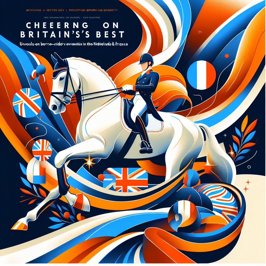 Cheering on Britain's Best: Unveiling the Selected Horse-Rider Teams for Prestigious Dressage Events in the Netherlands and France- just horse riders
