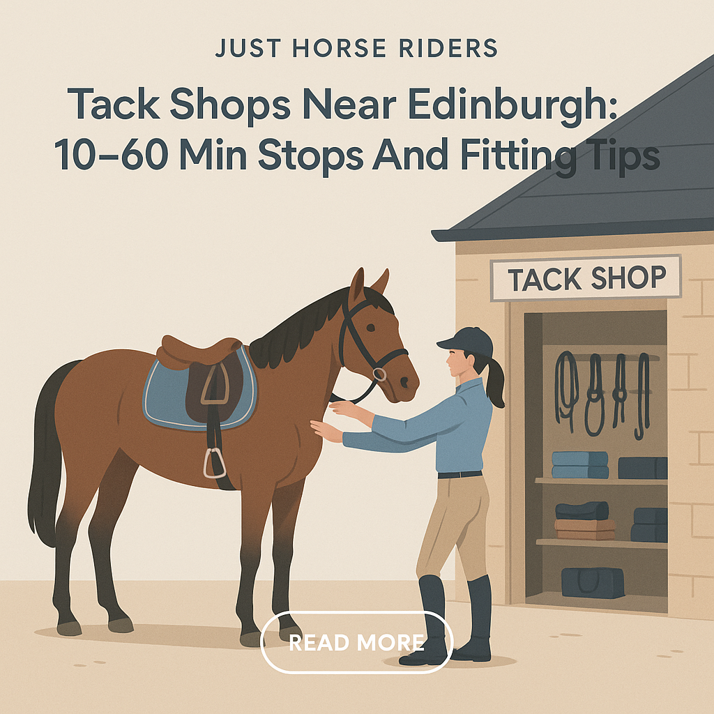 Tack Shops Near Edinburgh: 10–60 Min Stops And Fitting Tips- just horse riders