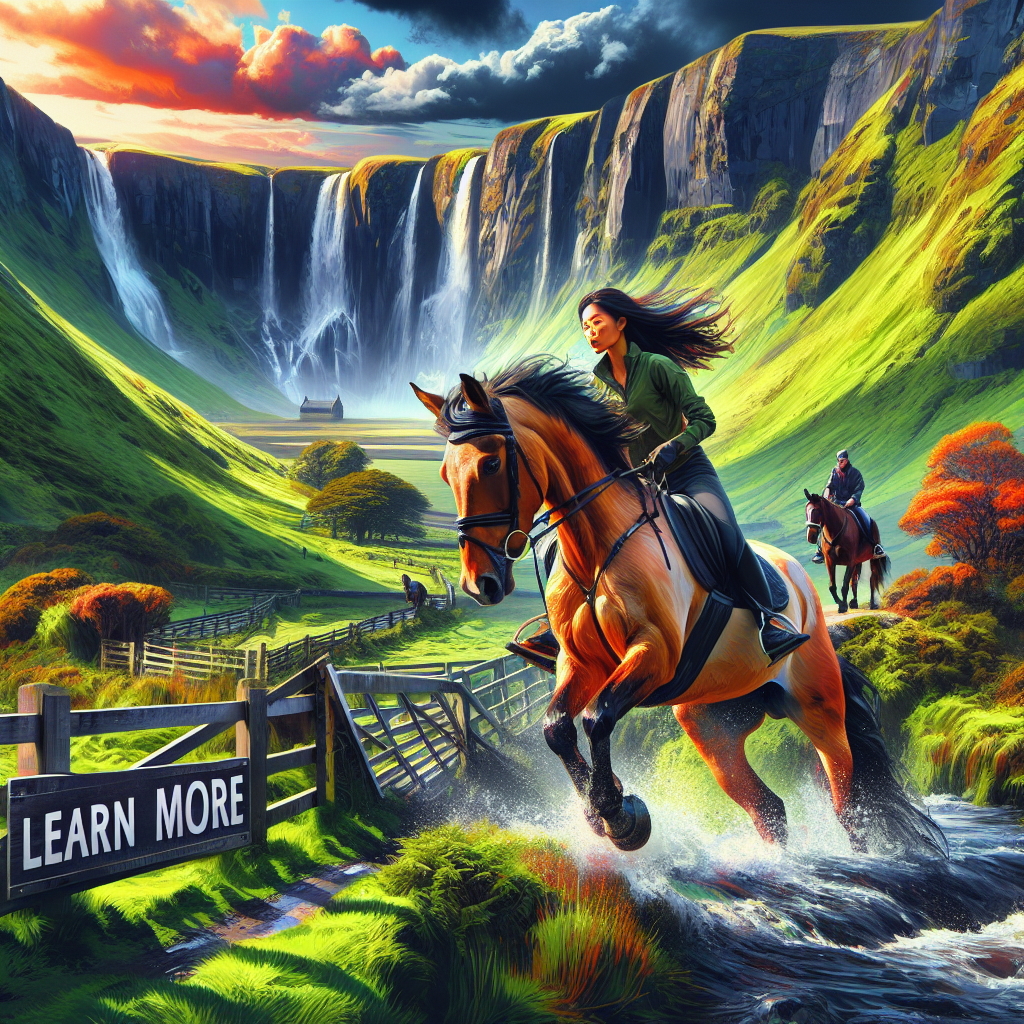 Discover The Thrills And Challenges Of Equestrian Hacking In Ireland's Stunning Landscapes- just horse riders