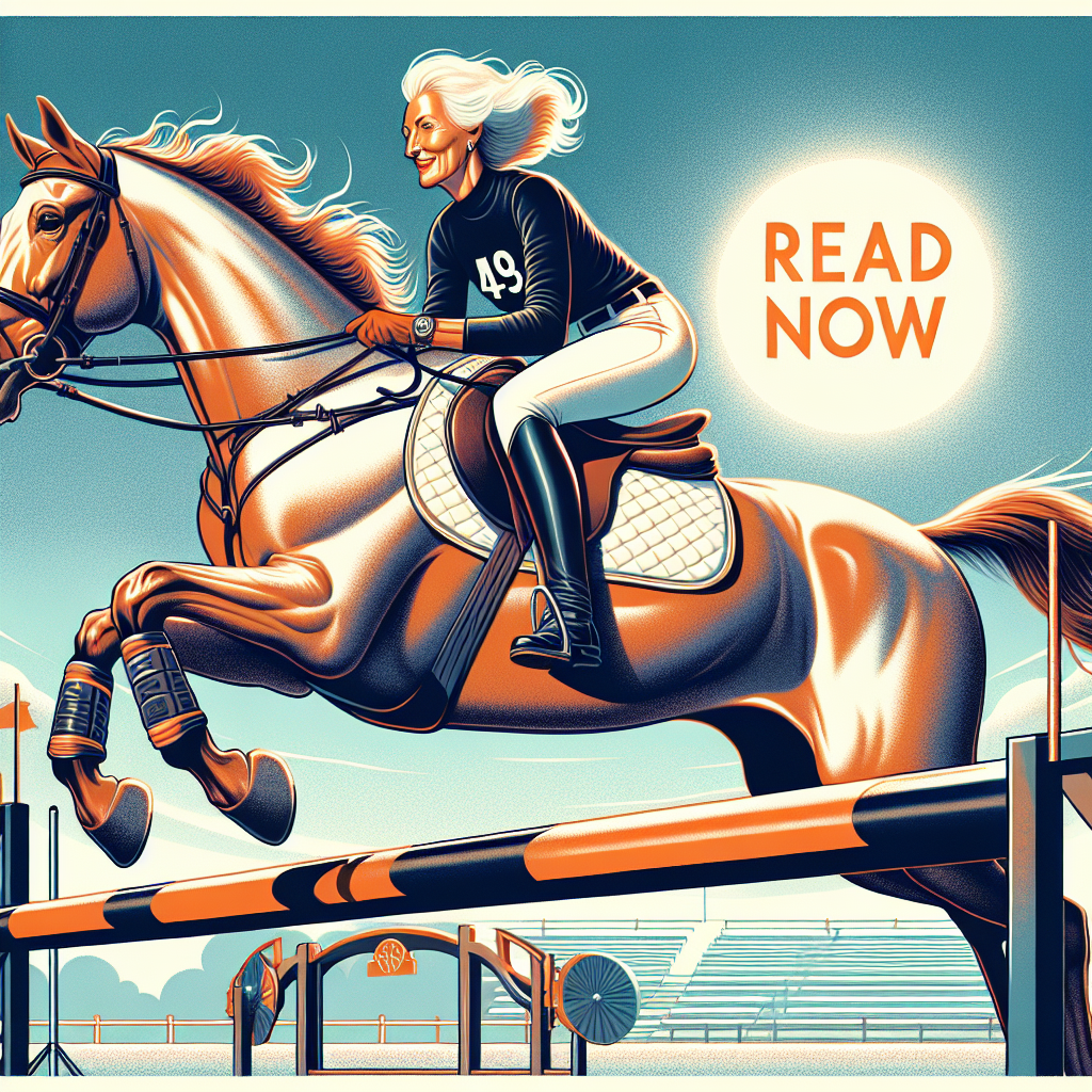 Laura Kraut Defies Age Expectations with Stellar Equestrian Achievements at 60- just horse riders