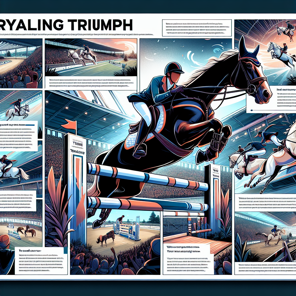 The Trelawny Trailblazers' Epic Victory in 2024 Major League Show Jumping- just horse riders