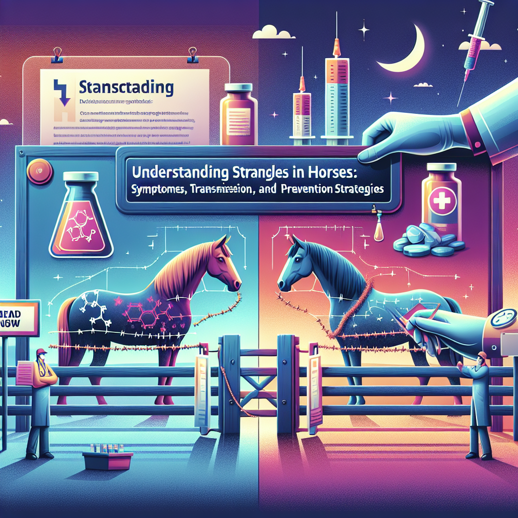 Understanding Strangles in Horses Symptoms Transmission and Prevention Strategies- just horse riders