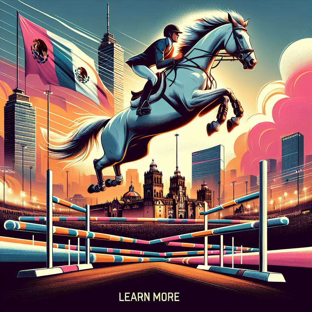 Mexico City Show Jumping Spectacle: Prague Lions Roar to Victory at the 2024 Global Champions League Tour- just horse riders