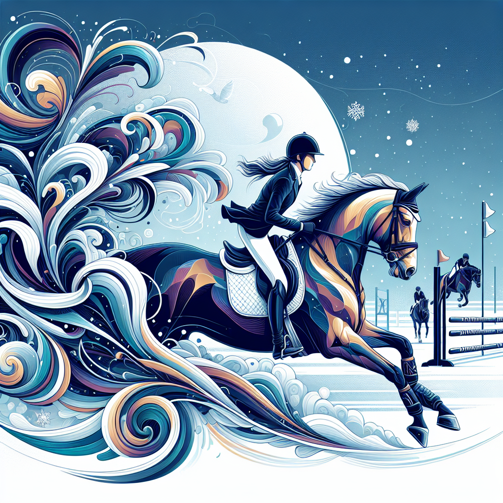 Unveiling Equestrian Excellence At The Winter Regional Championships- just horse riders