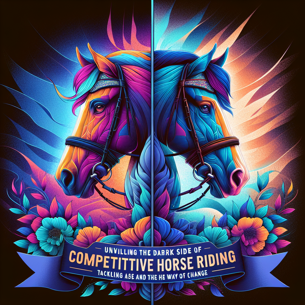 Unveiling the Dark Side of Competitive Horse Riding: Tackling Abuse and Paving the Way for Change- just horse riders