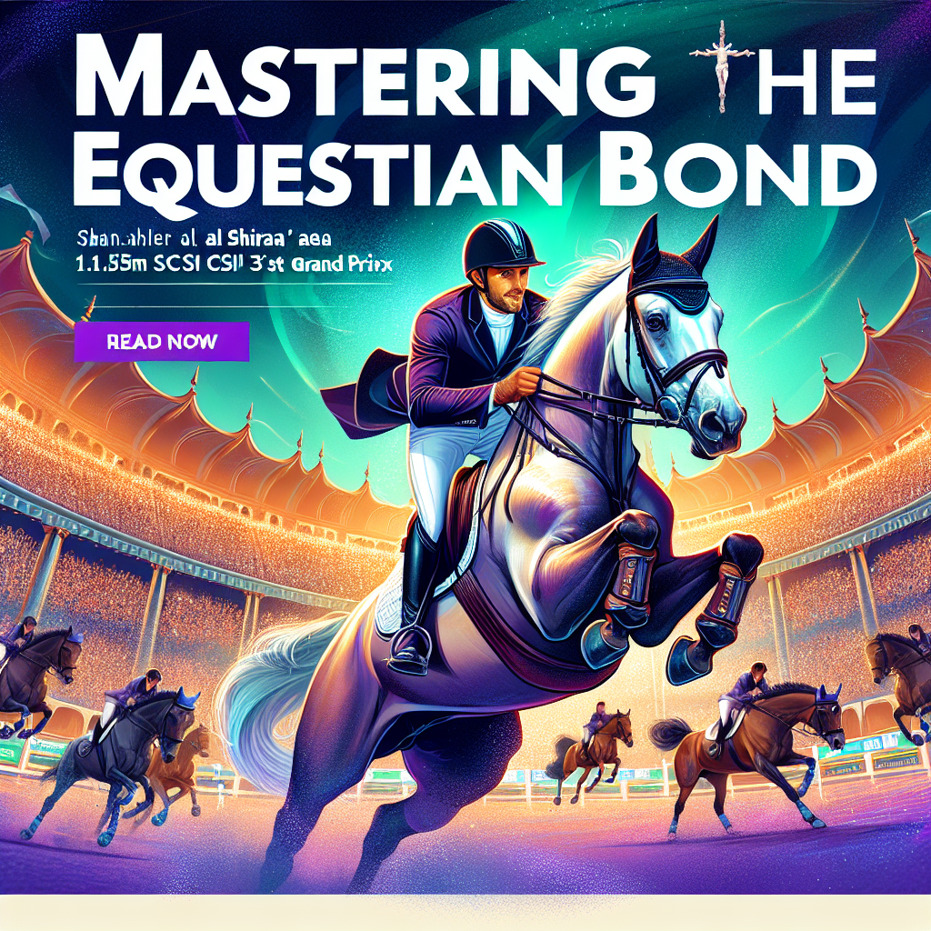 Mastering the equestrian bond: How understanding a horse’s temperament fuelled Shane Breen’s triumphant victory at the Al Shira’aa 1.55m CSI3* Grand Prix- just horse riders