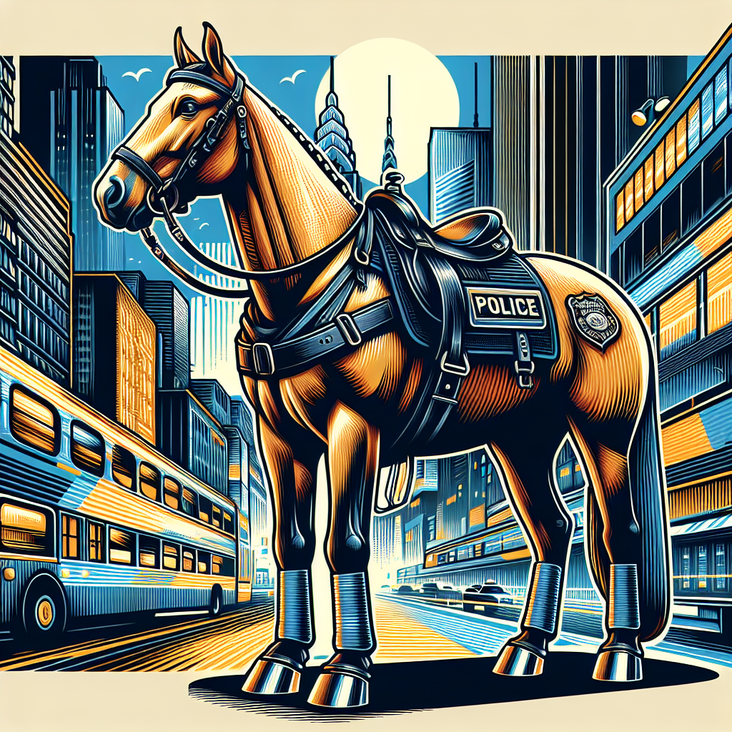 Celebrating The Noble Legacy And Vital Role Of Police Horses In Law Enforcement- just horse riders