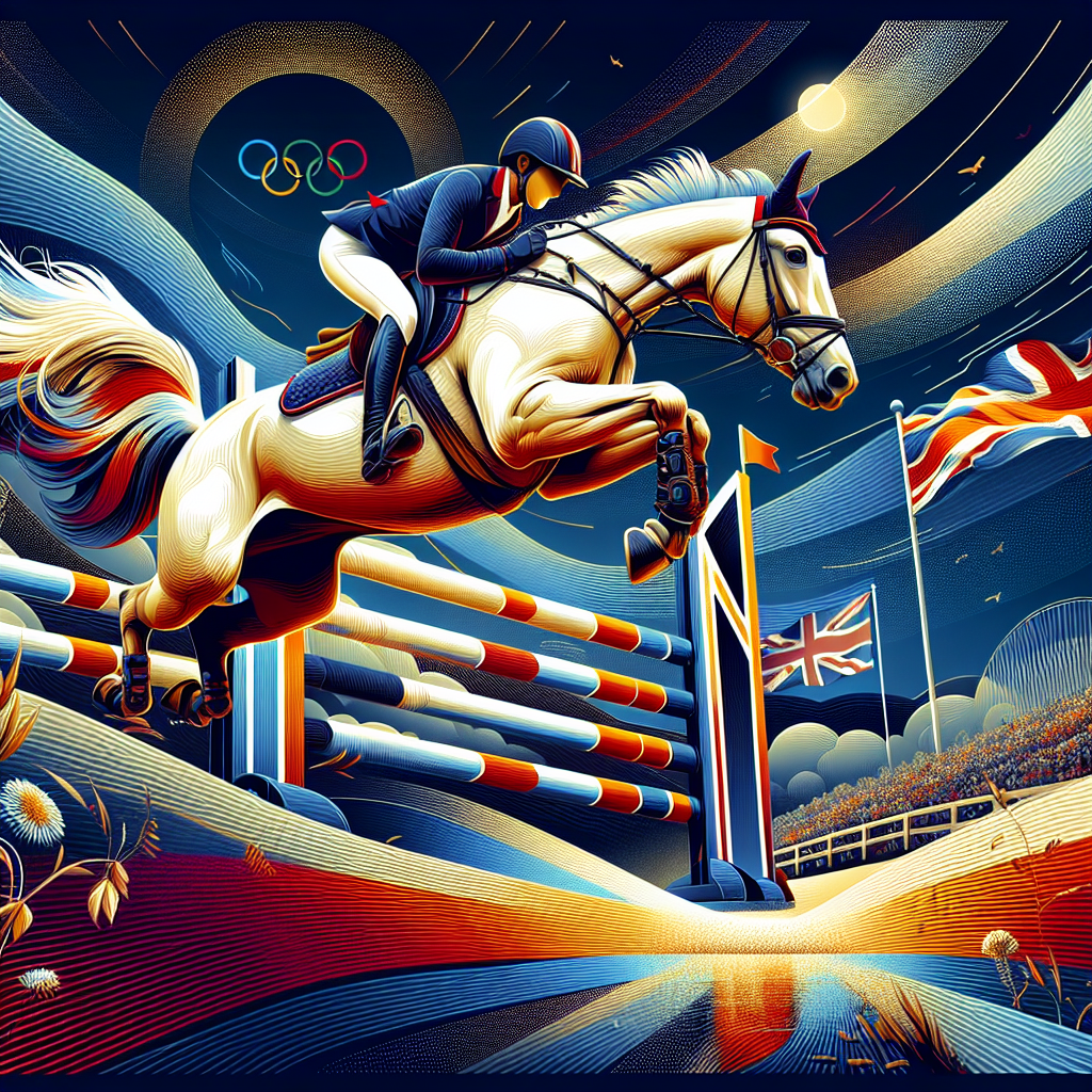 Great Britain's Golden Triumph in 2024 Olympic Show Jumping: Skill, Tenacity, and Unforgettable Moments- just horse riders