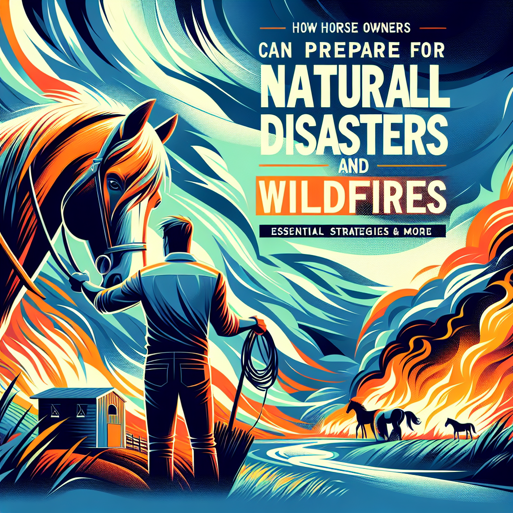How Horse Owners Can Prepare For Natural Disasters And Wildfires: Essential Strategies And Safety Measures- just horse riders