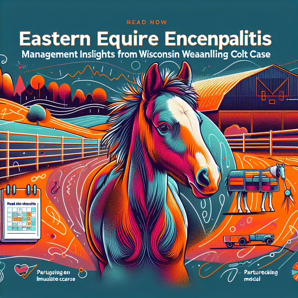 Eastern Equine Encephalitis Management Insights From Wisconsin Weanling Colt Case- just horse riders