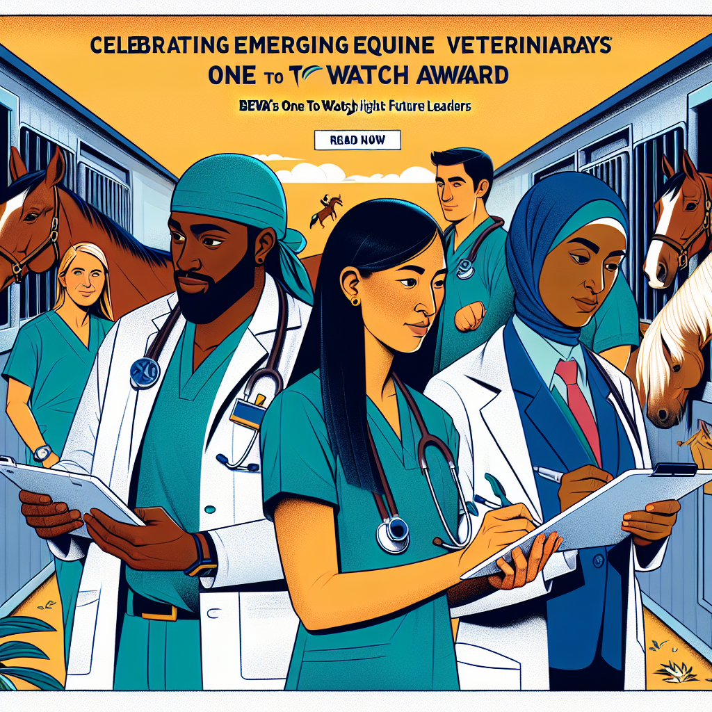 Celebrating Emerging Equine Veterinarians: BEVA's One To Watch Award Highlights Future Leaders- just horse riders