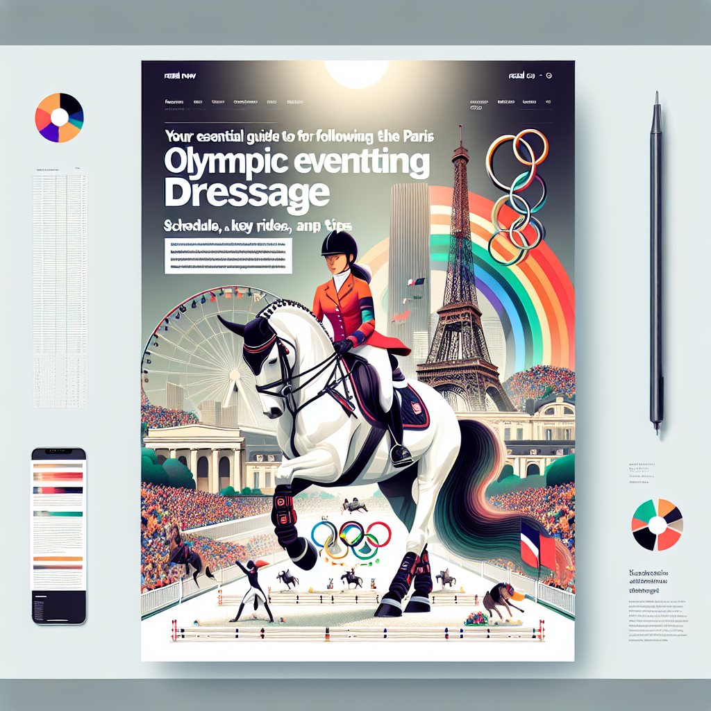 Your Essential Guide to Following the Paris Olympic Eventing Dressage: Schedule, Key Riders, and Top Tips- just horse riders