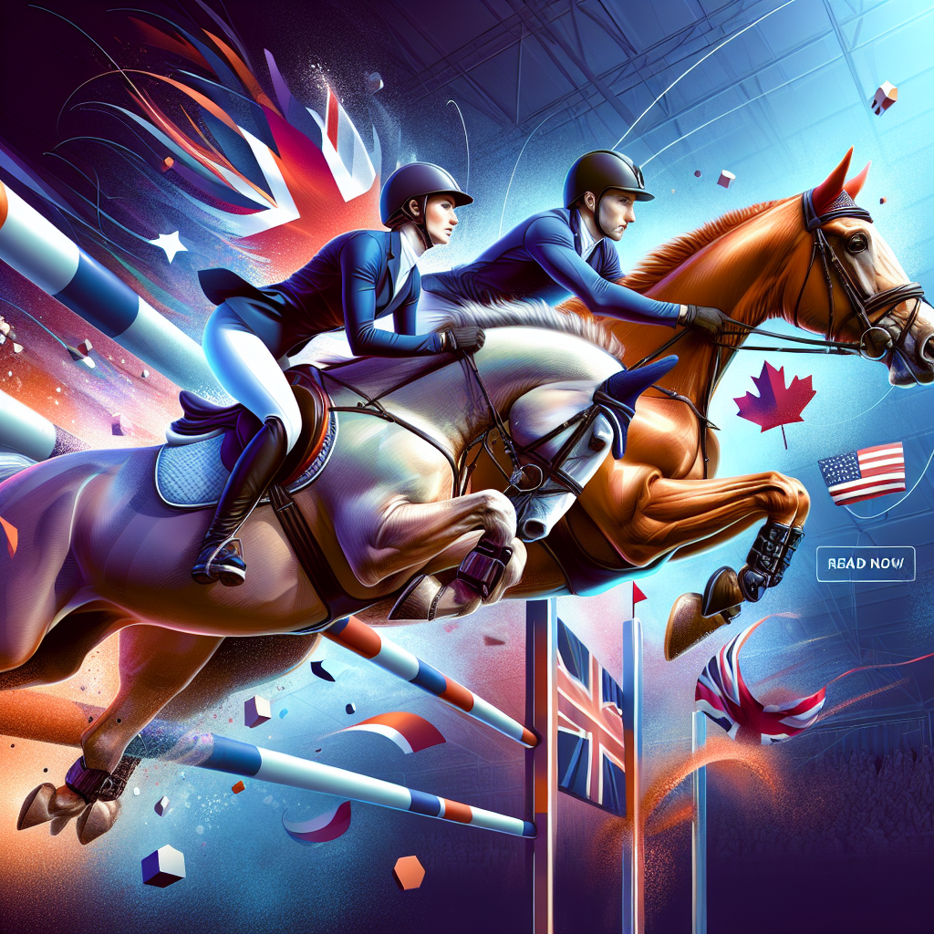 Kara Chad And Matt Sampson Unite Transatlantic Talent For Show Jumping Triumph- just horse riders