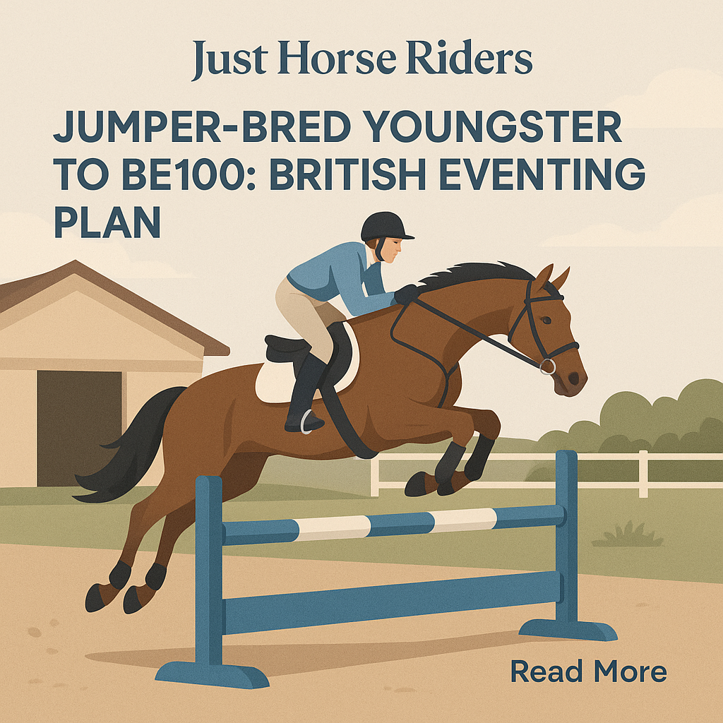 Jumper-Bred Youngster To BE100: British Eventing Plan- just horse riders