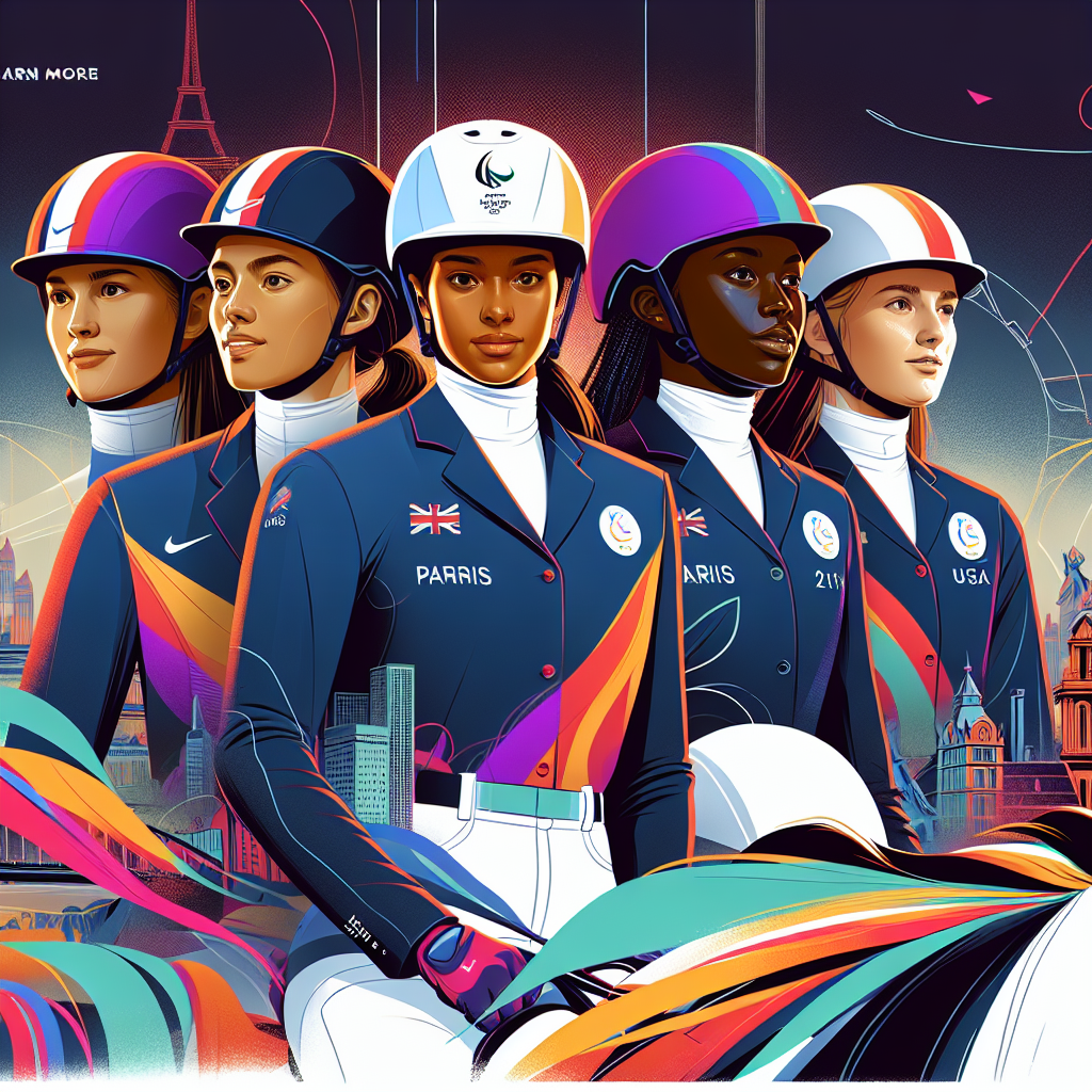 Meet the All-Female Para Equestrian Squad Representing ParalympicsGB in Paris 2024- just horse riders