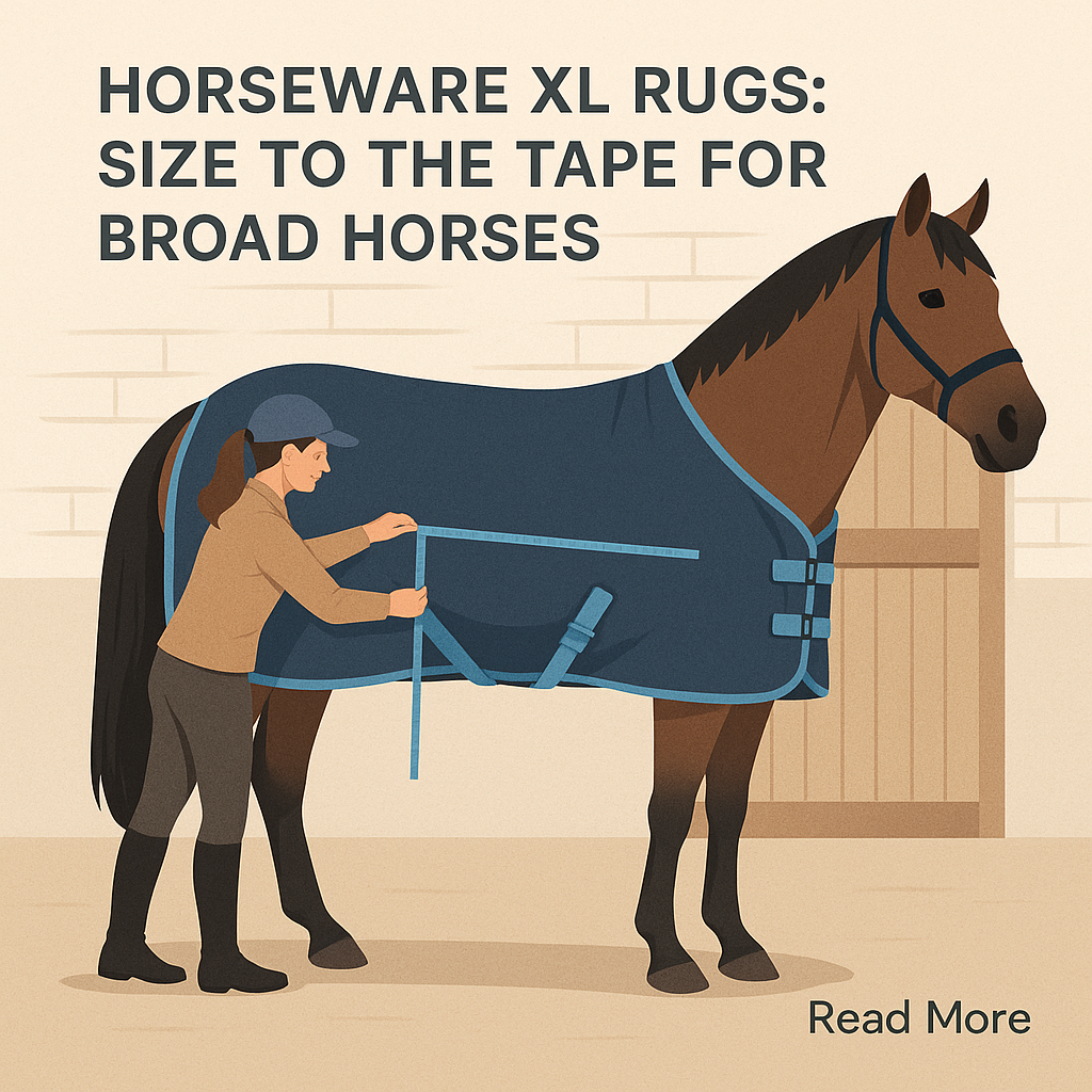 Horseware XL Rugs: Size To The Tape For Broad Horses- just horse riders