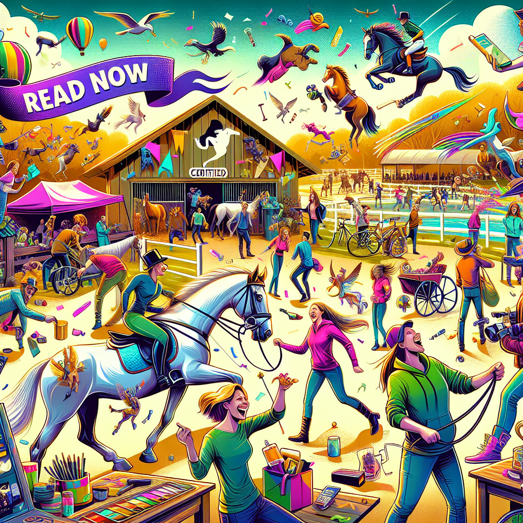 Reliving April Fools' Day 2024: Ingenious Pranks and Laughter in the Equestrian World- just horse riders