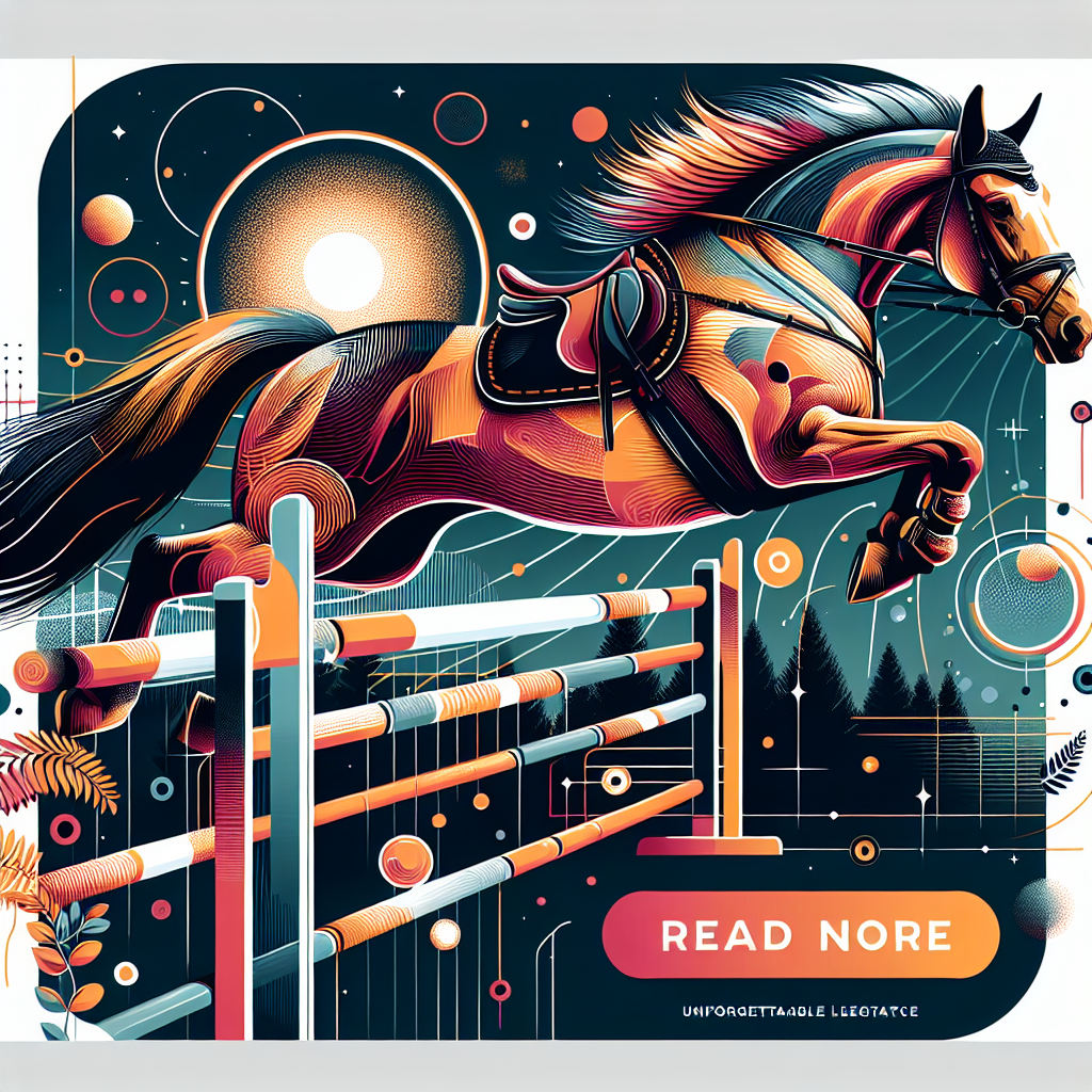 The Unforgettable Legacy Of Showjumping Champion Millfield Baloney- just horse riders