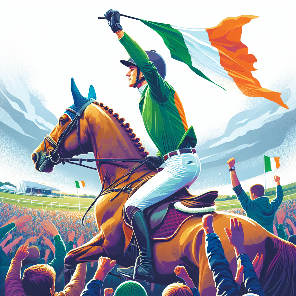Thrilling Victory for Ireland in the Second Leg of the Longines League of Nations Equestrian Competition- just horse riders