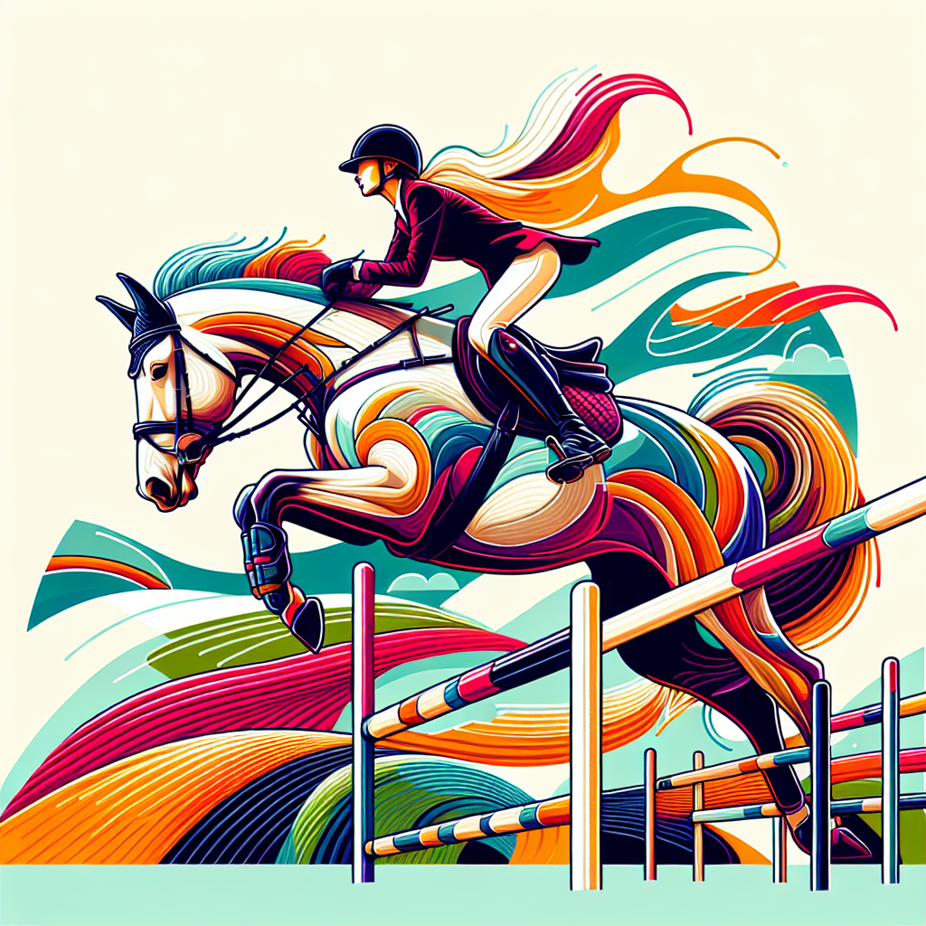 Unleashing Equestrian Excellence Through The Art Of Pole Patterns- just horse riders