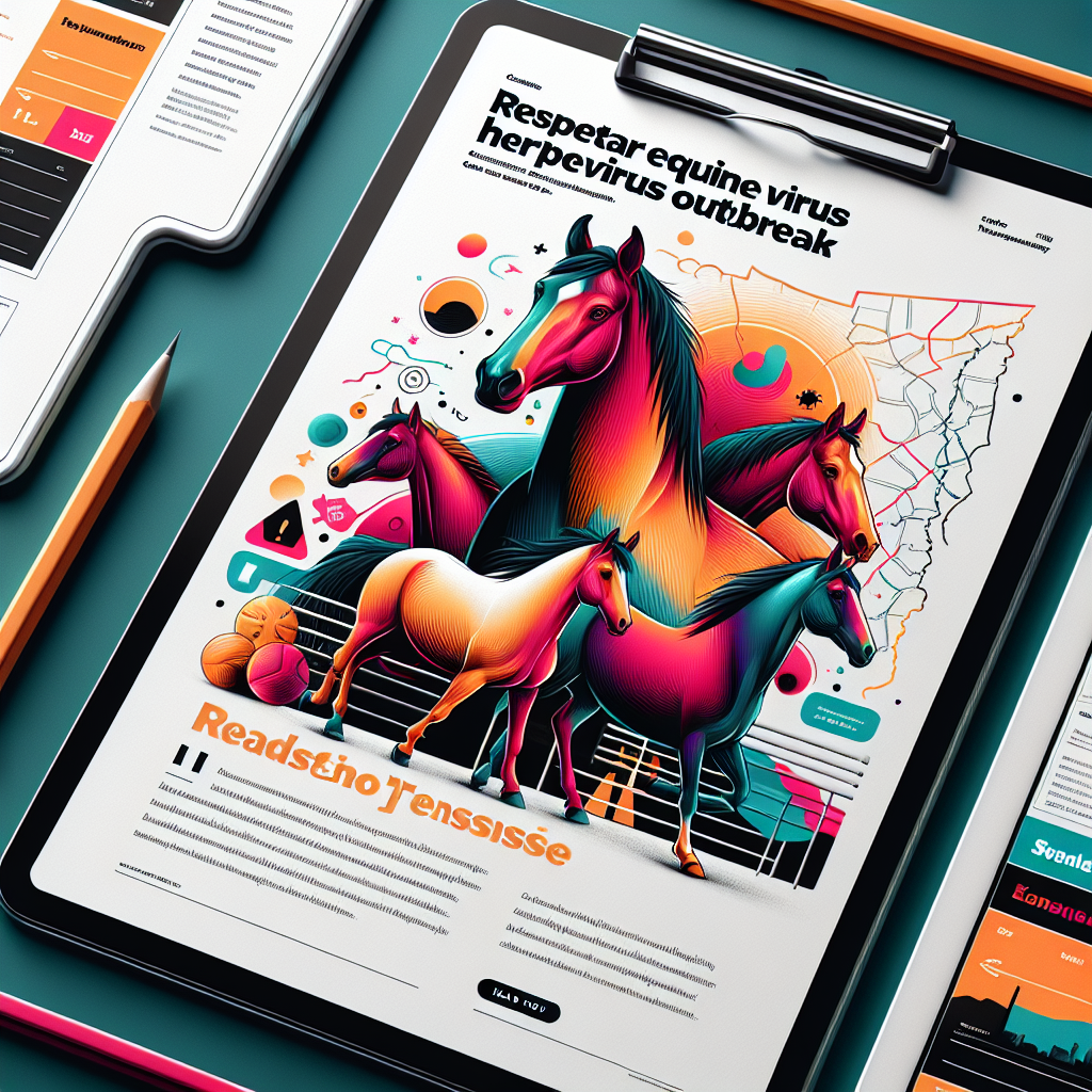 Understanding Respiratory Equine Herpesvirus Outbreaks Through A Tennessee Case Study- just horse riders