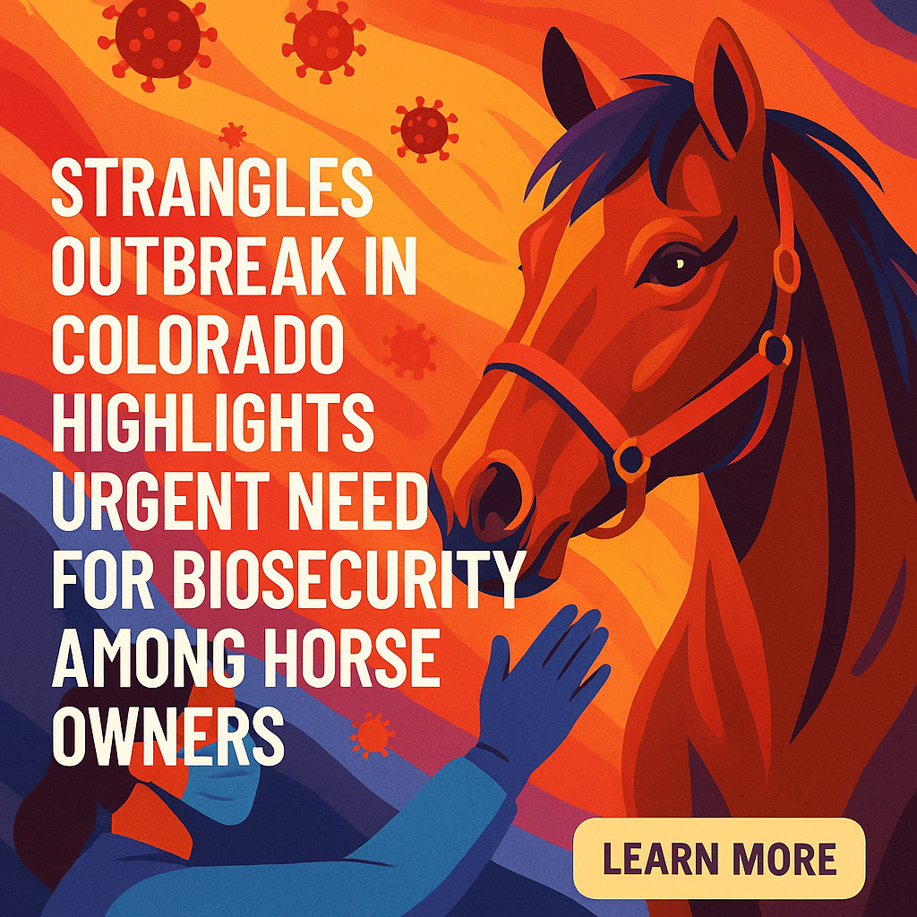 Strangles Outbreak In Colorado Highlights Urgent Need For Biosecurity Among Horse Owners- just horse riders