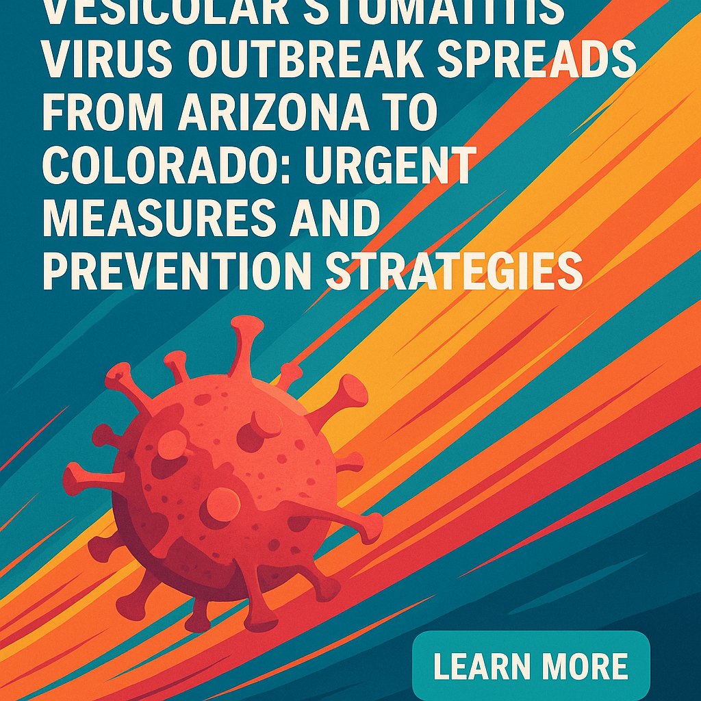 Vesicular Stomatitis Virus Outbreak Spreads From Arizona To Colorado: Urgent Measures And Prevention Strategies- just horse riders