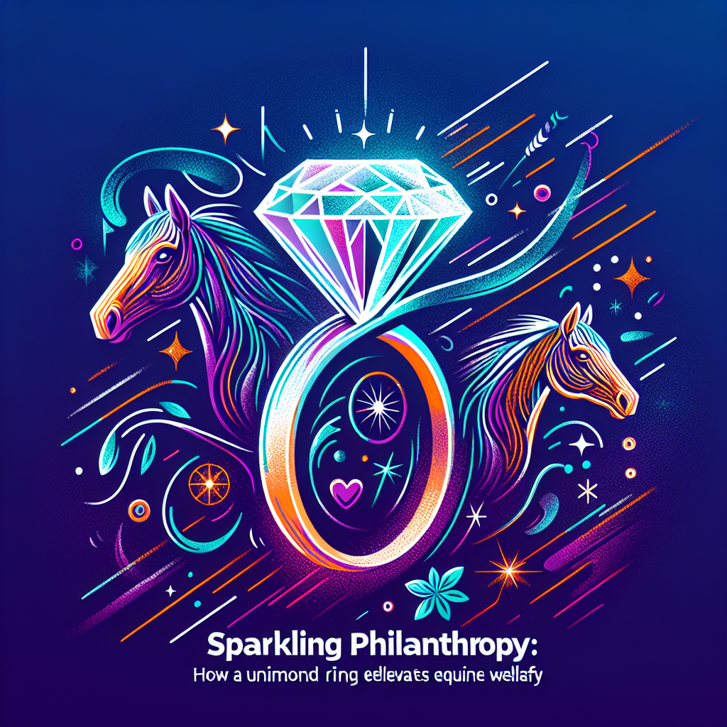 Sparkling Philanthropy: How A Unique Diamond Ring Auction Elevates Equine Welfare- just horse riders