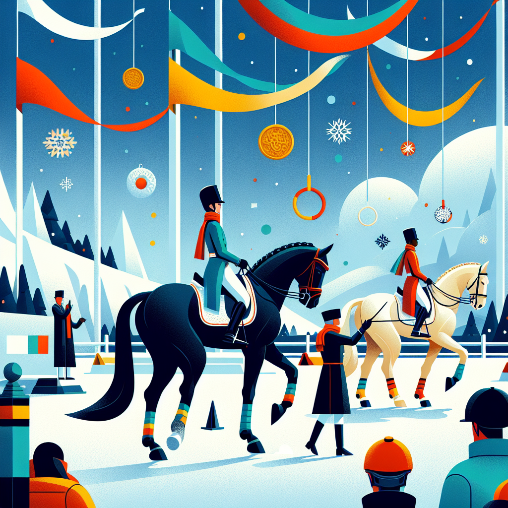 Unveiling The Triumphs And Traditions At The Winter Dressage Regional Championships- just horse riders