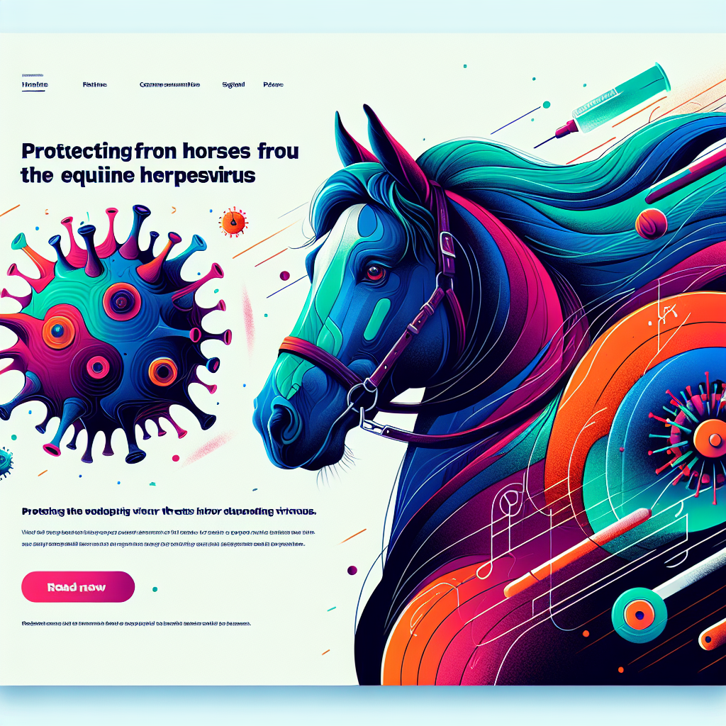 Combating Equine Herpesvirus Understanding The Threat And Protecting Our Horses- just horse riders