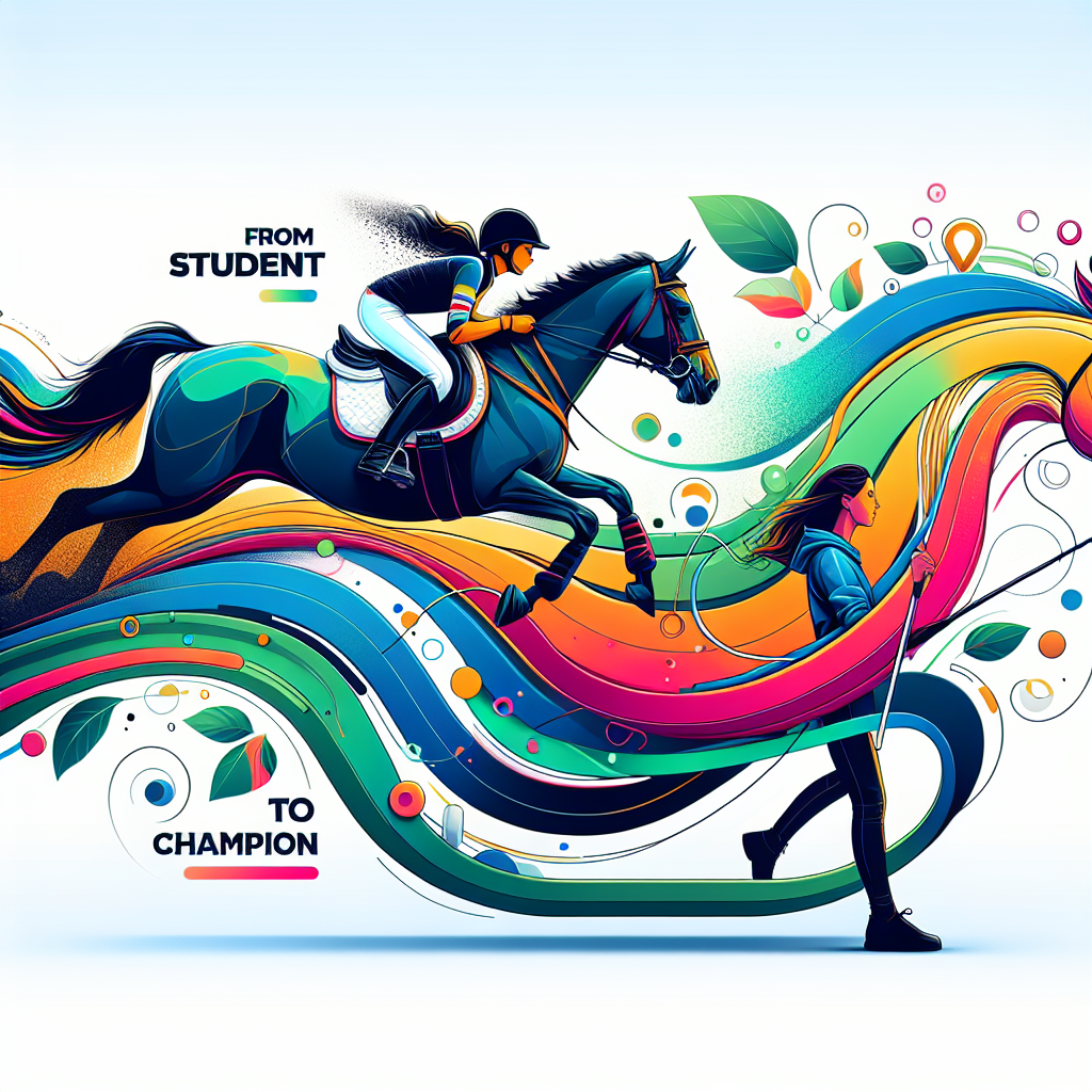From Student to Champion: The Inspiring Journey of Guinness and Alice Homer in the Equestrian World- just horse riders