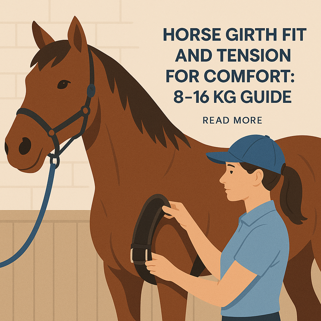 Horse Girth Fit And Tension For Comfort: 8–16 Kg Guide- just horse riders
