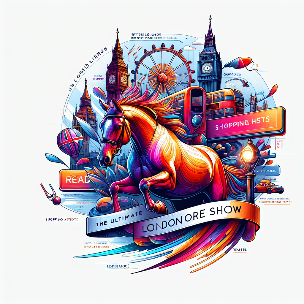 Discover The Ultimate London Horse Show 2024 Guide: Highlights, Shopping, And Travel Tips- just horse riders