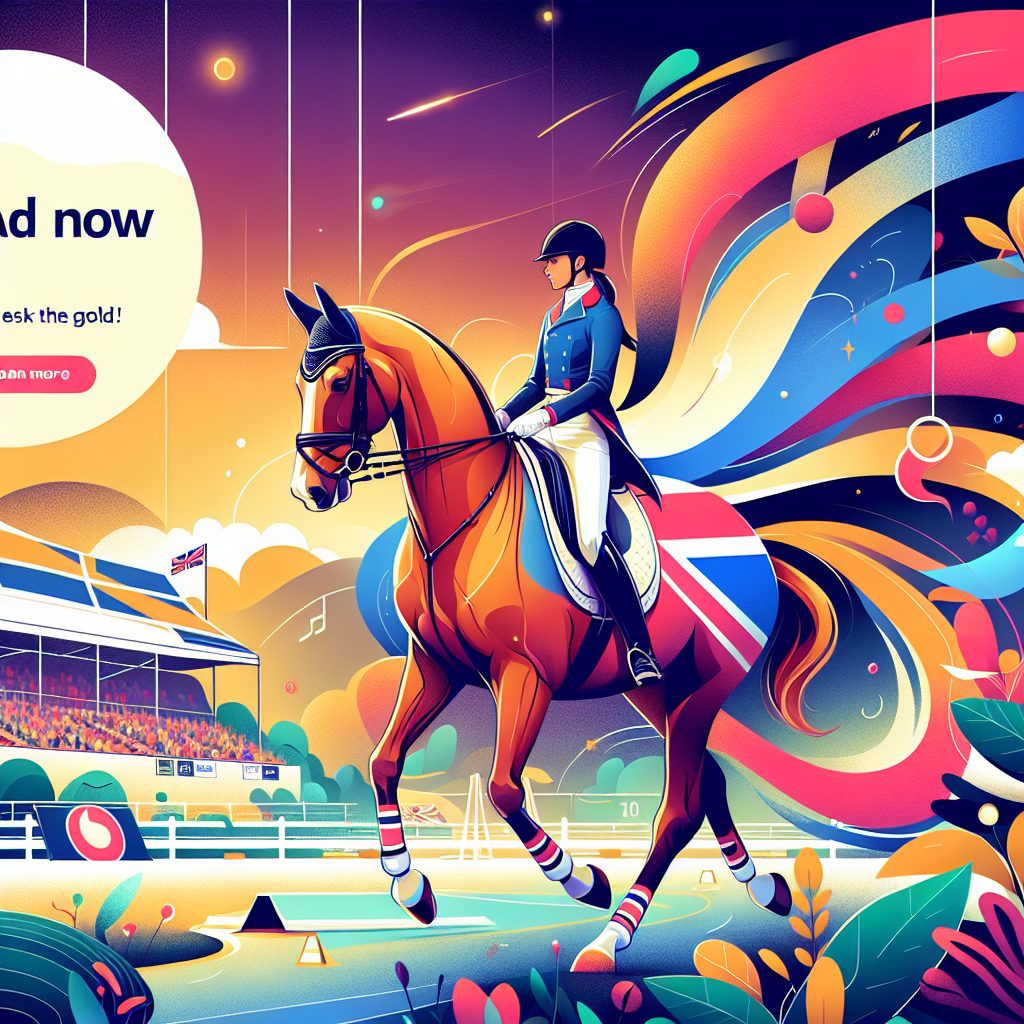 British Equestrian's Quest For Gold At 2025 Dressage European Championships- just horse riders