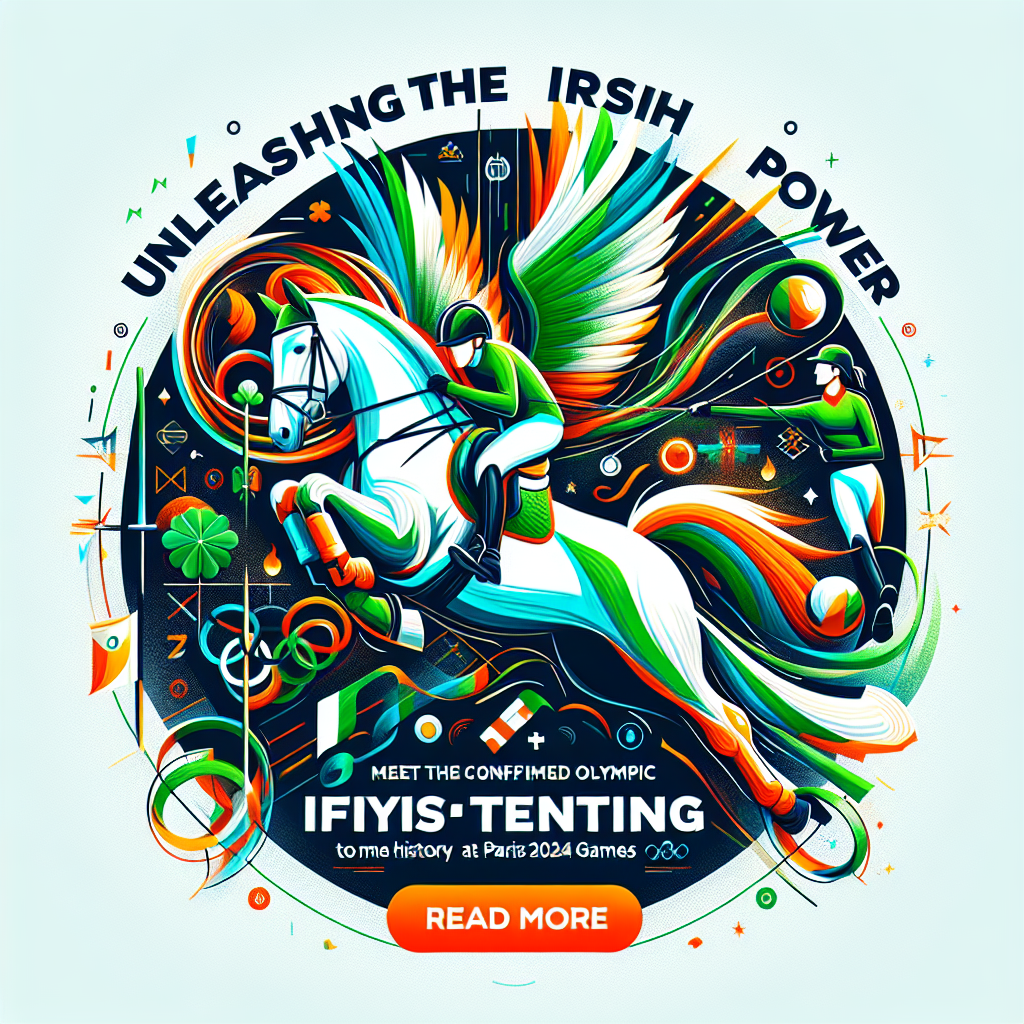 "Unleashing the Irish Power: Meet the Confirmed Olympic Eventing Team Ready to Make History at Paris 2024 Games"- just horse riders