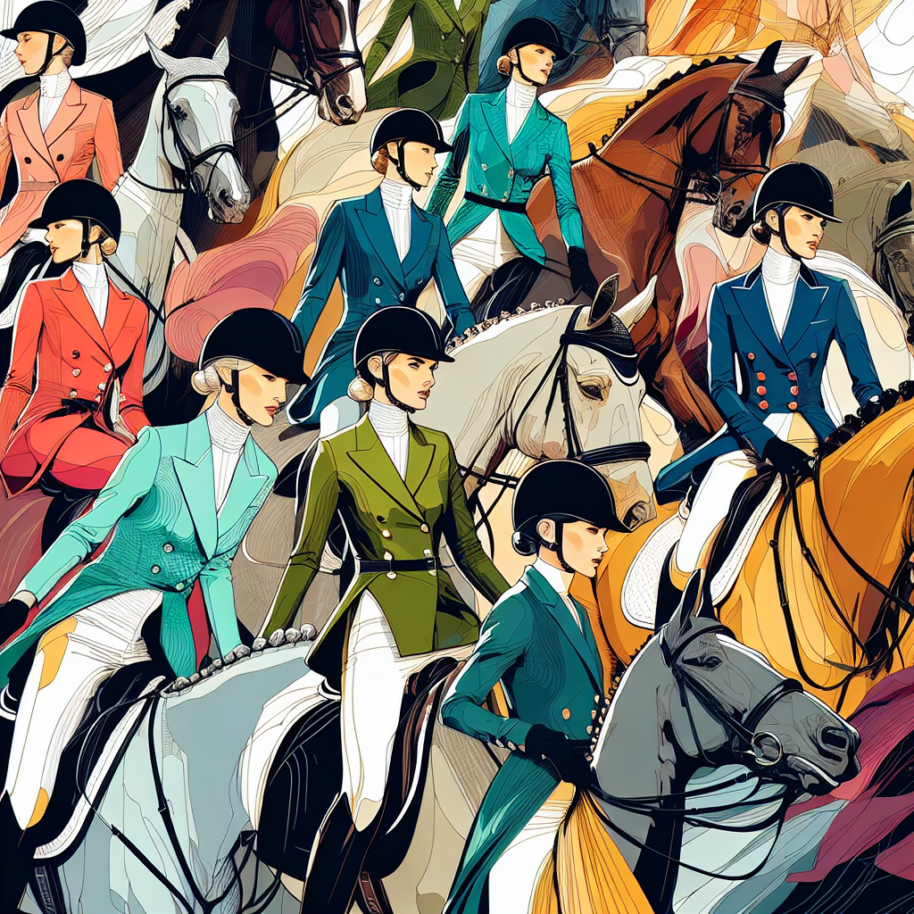 Mastering Dressage Fashion: A Guide to Unaffiliated Competition Outfits for Riders- just horse riders