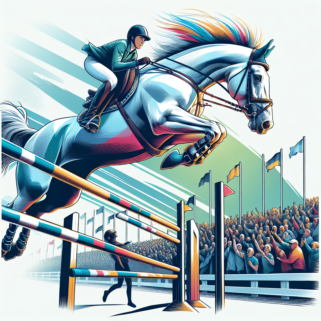 Redefining Competitive Edge: The Surprising Triumph of an 18-Year-Old Horse in Elite Showjumping- just horse riders