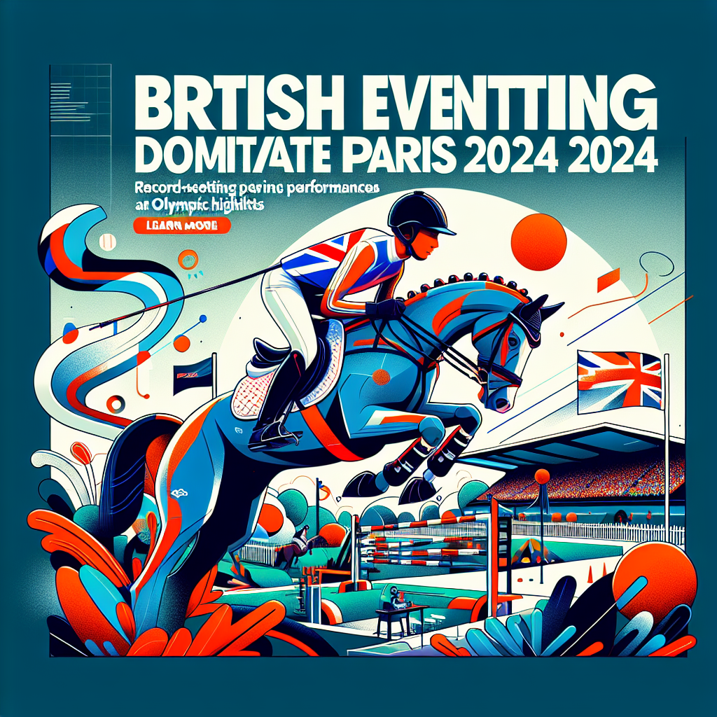 British Eventing Dominates Paris 2024: Record-Setting Performances and Olympic Highlights- just horse riders
