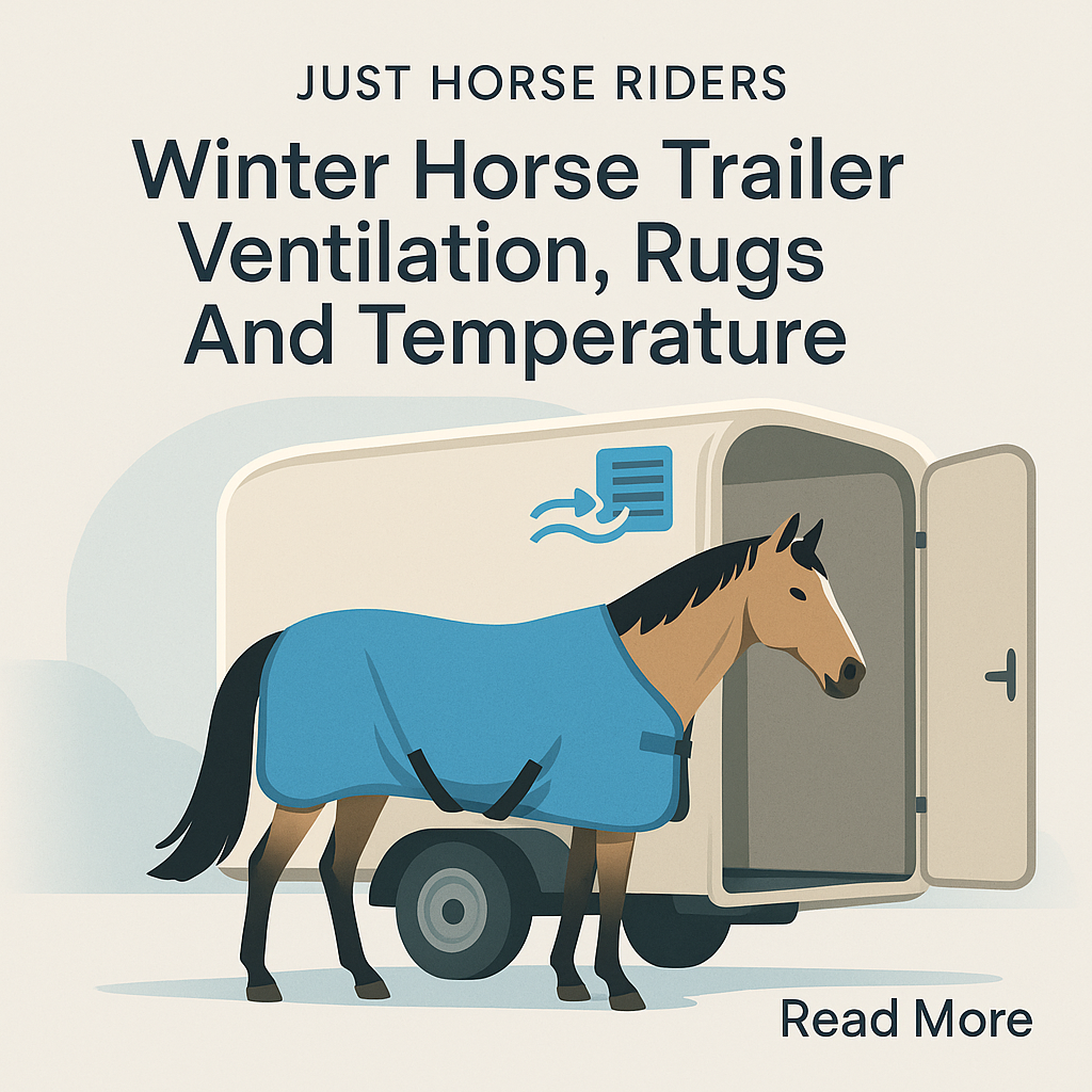 Winter Horse Trailer Ventilation, Rugs And Temperature- just horse riders
