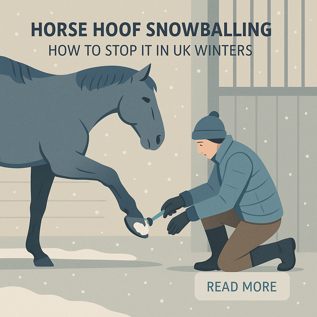 Horse Hoof Snowballing: How To Stop It In UK Winters- just horse riders